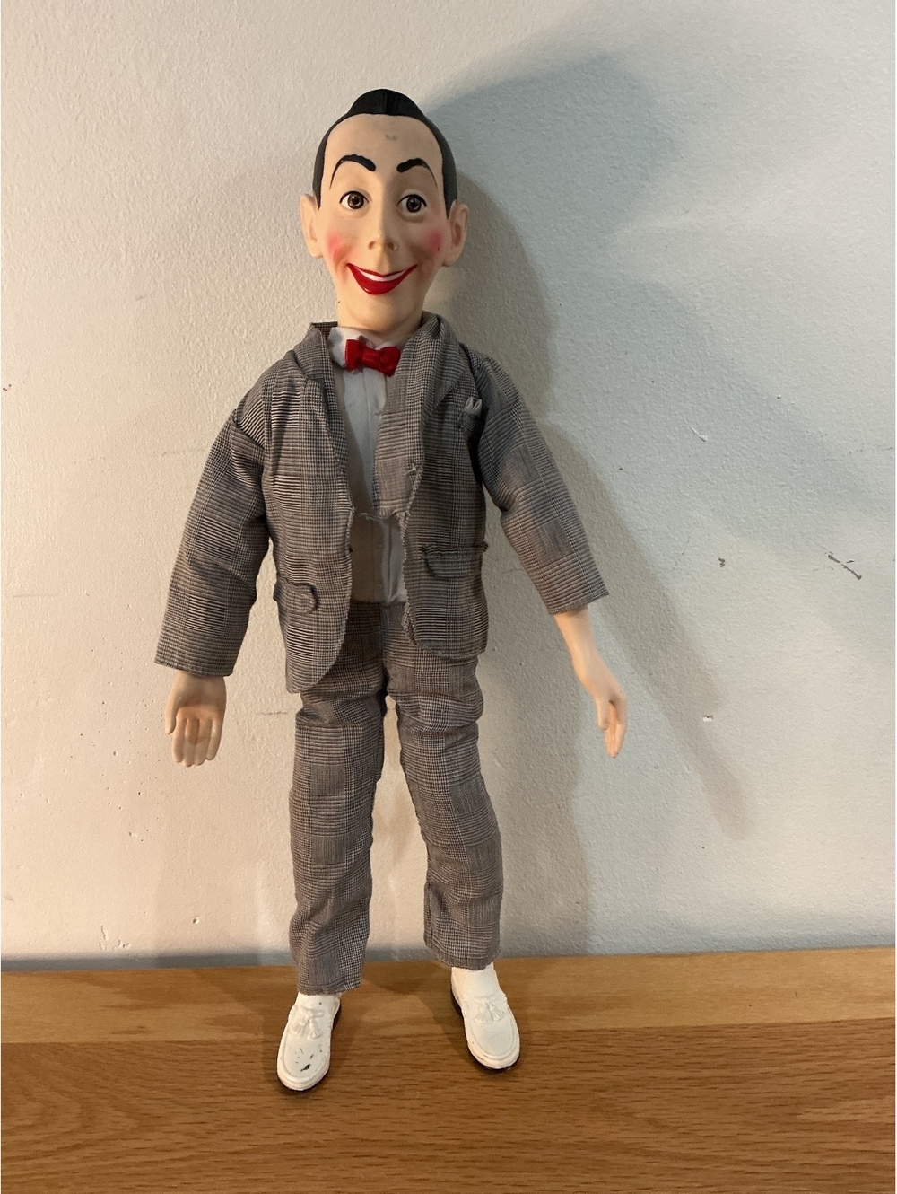Vintage pee wee Herman pull string doll